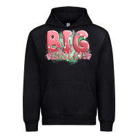 Black big sister Urban Hoodie - MaliasSmallBusiness