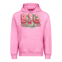 Fuchsia Pink big sister Urban Hoodie - MaliasSmallBusiness