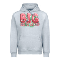 Heather Grey big sister Urban Hoodie - MaliasSmallBusiness