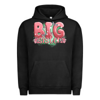 Pigment Black big sister Urban Hoodie - MaliasSmallBusiness