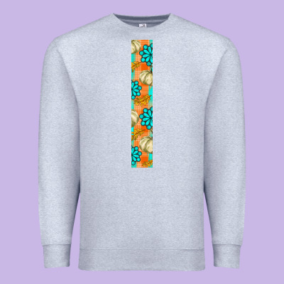 Fall Pumpkin Premium Sweatshirt Designed By Bundleandbundleshop