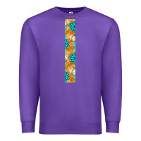 Purple fall pumpkin Premium Sweatshirt - BundleAndBundleShop