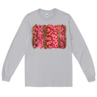 Moon Dust Valentine's Day Brushstrokes with Roses Long Sleeve Tee - RanaPortraitStore