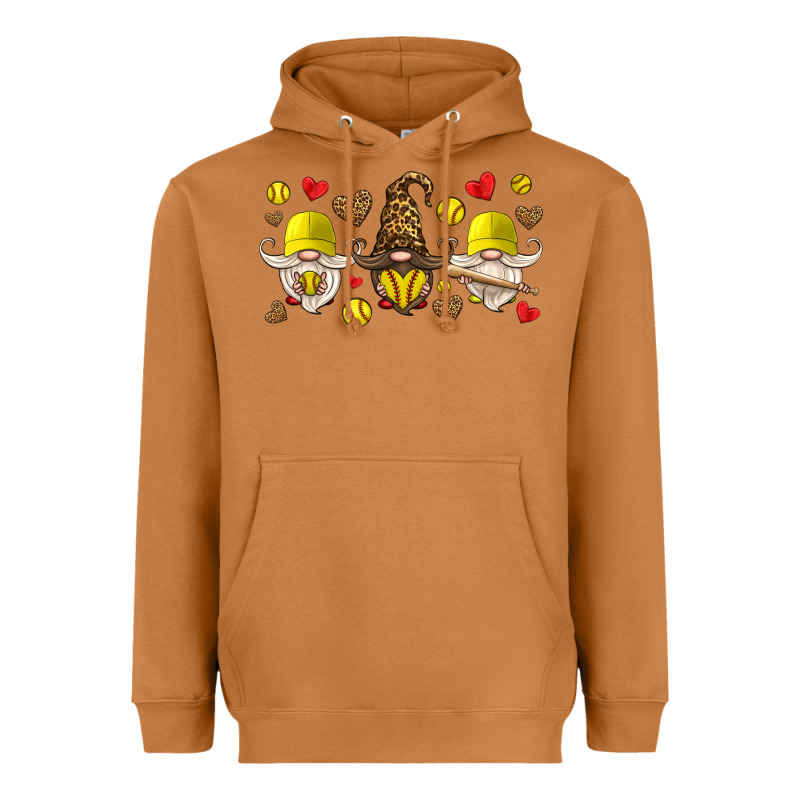 Softball Gnome Heavyweight Hoodie by HRA Design Shop | Teevron