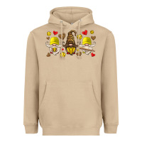 Mushroom softball gnome Heavyweight Hoodie - HRA Design Shop