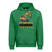 Emerald see you later excavator Urban Hoodie - MaliasSmallBusiness