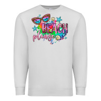 Dove Grey beach please Premium Sweatshirt - AdoDesignShop
