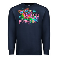 Navy beach please Premium Sweatshirt - AdoDesignShop