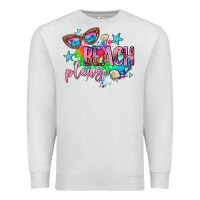 Oatmeal Heather beach please Premium Sweatshirt - AdoDesignShop