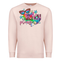Pale Pink beach please Premium Sweatshirt - AdoDesignShop