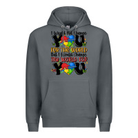 Rock ı would not change you autism Premium Hoodie - MaliasSmallBusiness