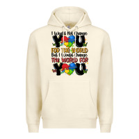 Sandshell ı would not change you autism Premium Hoodie - MaliasSmallBusiness