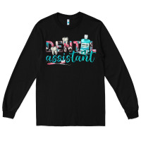 Black dental assistant Long Sleeve Tee - texasbilliewilder