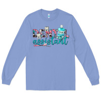 Colony Blue dental assistant Long Sleeve Tee - texasbilliewilder