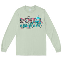 Matcha dental assistant Long Sleeve Tee - texasbilliewilder