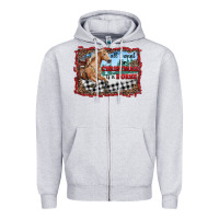 Heather Grey all i want for christmas is a horse  with farm Zipper Hoodie - RanaPortraitStore