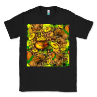 Black St. Patrick's Chicken With Pot Of Gold Classic Tee - FaDigitalArtStudio
