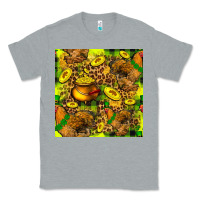 Heather Grey St. Patrick's Chicken With Pot Of Gold Classic Tee - FaDigitalArtStudio