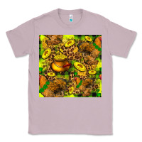 Lilac St. Patrick's Chicken With Pot Of Gold Classic Tee - FaDigitalArtStudio