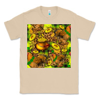 Mushroom St. Patrick's Chicken With Pot Of Gold Classic Tee - FaDigitalArtStudio