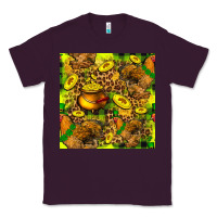 Plum St. Patrick's Chicken With Pot Of Gold Classic Tee - FaDigitalArtStudio