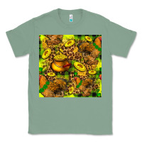 Sage St. Patrick's Chicken With Pot Of Gold Classic Tee - FaDigitalArtStudio