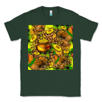 Sports Green St. Patrick's Chicken With Pot Of Gold Classic Tee - FaDigitalArtStudio