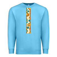 Ocean Blue pumpkin caffee Premium Sweatshirt - BundleAndBundleShop