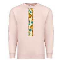 Pale Pink pumpkin caffee Premium Sweatshirt - BundleAndBundleShop