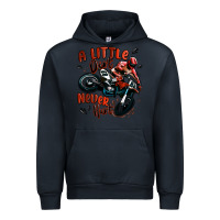 Navy a little dirt never hurt dirt bike Urban Hoodie - MaliasSmallBusiness