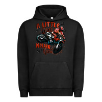 Pigment Black a little dirt never hurt dirt bike Urban Hoodie - MaliasSmallBusiness