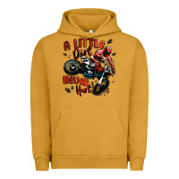 Pigment Peanut Butter a little dirt never hurt dirt bike Urban Hoodie - MaliasSmallBusiness