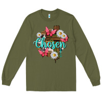 Army Green chosen Long Sleeve Tee - texasbilliewilder