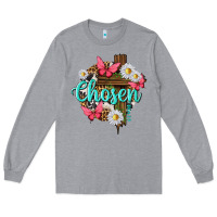 Heather Grey chosen Long Sleeve Tee - texasbilliewilder