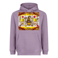 Lavender softball gnome Heavyweight Hoodie - HRA Design Shop