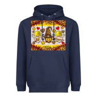 Navy softball gnome Heavyweight Hoodie - HRA Design Shop
