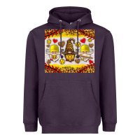 Plum softball gnome Heavyweight Hoodie - HRA Design Shop