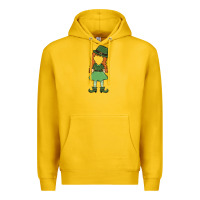 Lemon leprechaun girl faceless Premium Hoodie - MaliasSmallBusiness