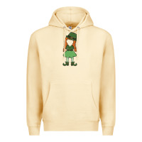 Pina Colada leprechaun girl faceless Premium Hoodie - MaliasSmallBusiness