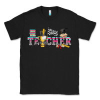 Black race with teacher Classic Tee - texasbilliewilder