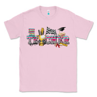 Bubblegum Pink race with teacher Classic Tee - texasbilliewilder