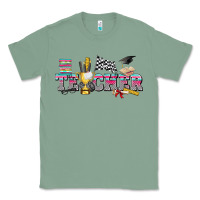 Sage race with teacher Classic Tee - texasbilliewilder