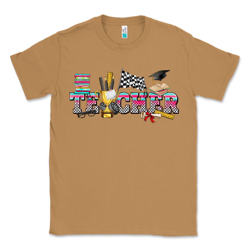 Race With Teacher Classic Tee by texasbilliewilder | Teevron