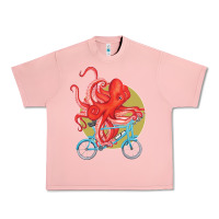 Salmon Cycling octopus Urban Heavy Tee - Bettercallsaul