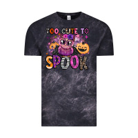 Cloud Black wicked cute too cute to spook Vintage Tee - BarkalooDesign