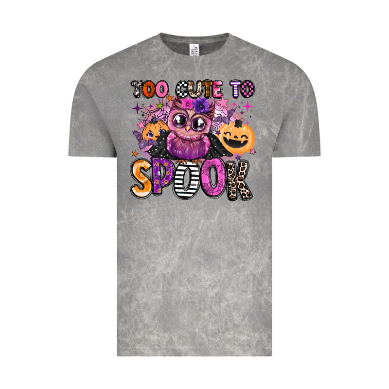 Wicked Cute Too Cute To Spook Vintage Tee by BarkalooDesign | Teevron