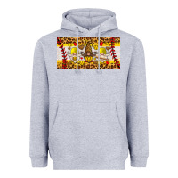 Heather Grey softball gnome license plate Heavyweight Hoodie - HRA Design Shop