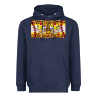 Navy softball gnome license plate Heavyweight Hoodie - HRA Design Shop