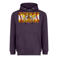 Plum softball gnome license plate Heavyweight Hoodie - HRA Design Shop