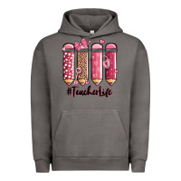 Pigment Tornado valentine's day teacher life pencils Urban Hoodie - MaliasSmallBusiness